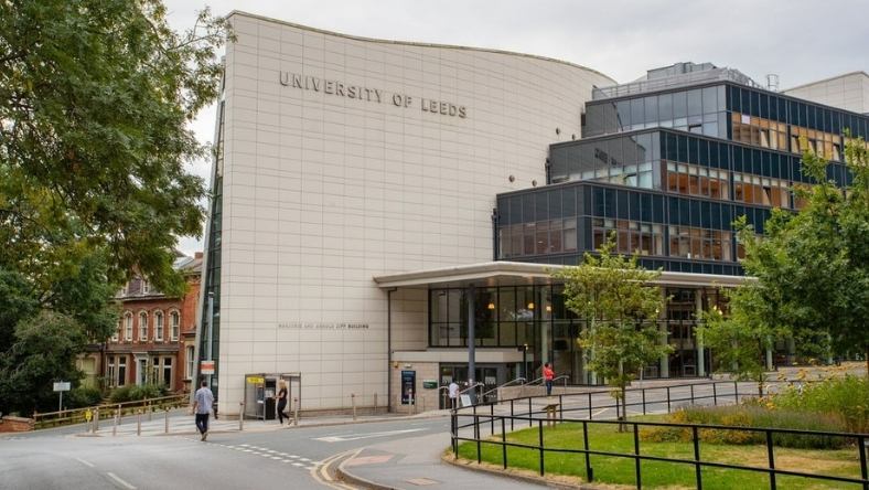 University of Leeds campus building exterior