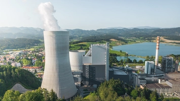 Carbon capture plant showing service-based CCS deployment for industry